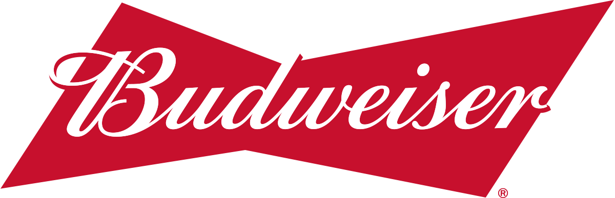 Antonio Brown - Budweiser Logo 2017 Png Clipart (1200x388), Png Download
