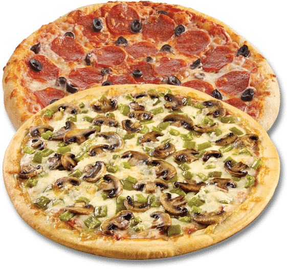 Double Deal - California-style Pizza Clipart (600x600), Png Download