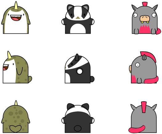 Narwhal - Cartoon Clipart (680x567), Png Download