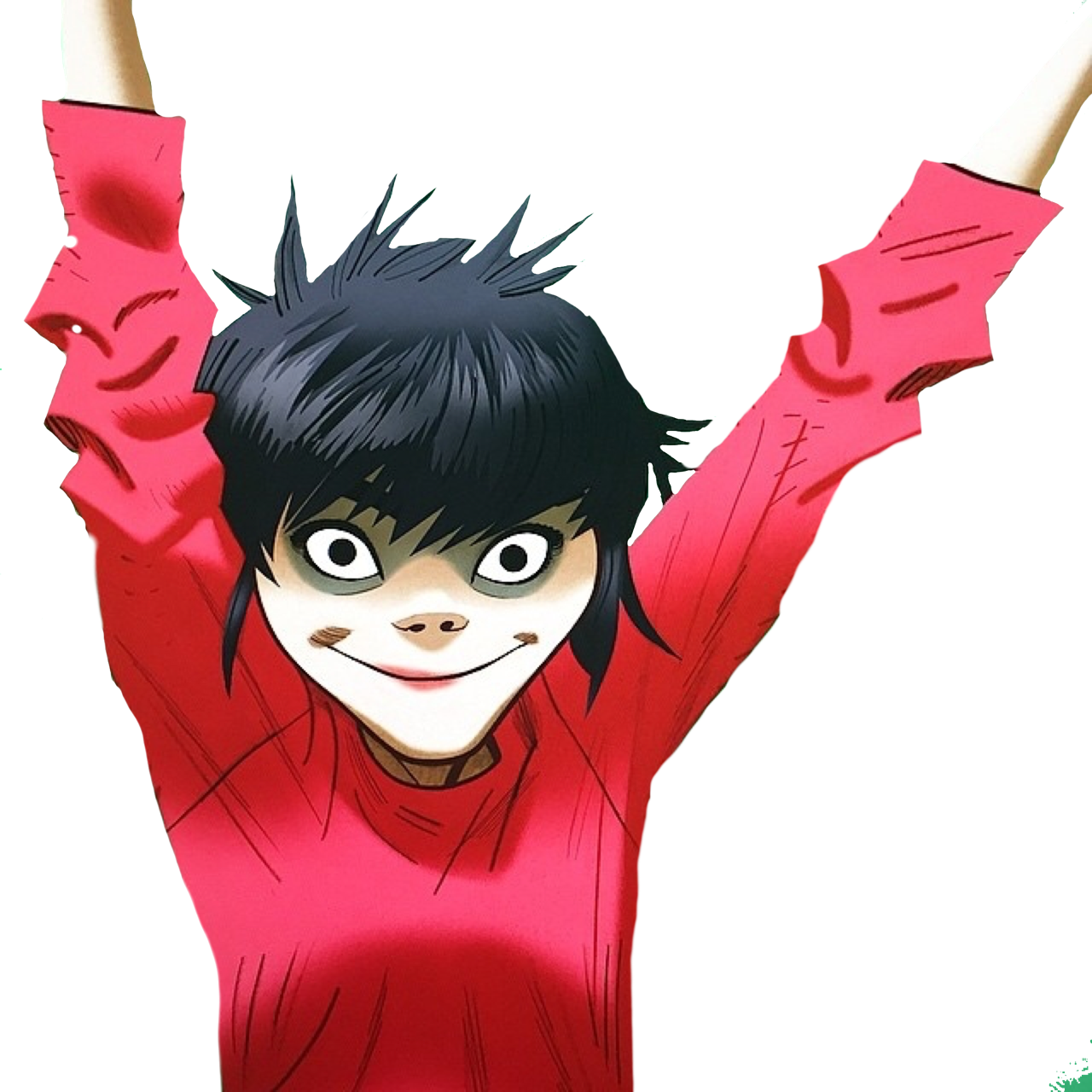 Nyla Few Shitty Phase 4 Gorillaz Transparents Clipart (1280x1280), Png Download