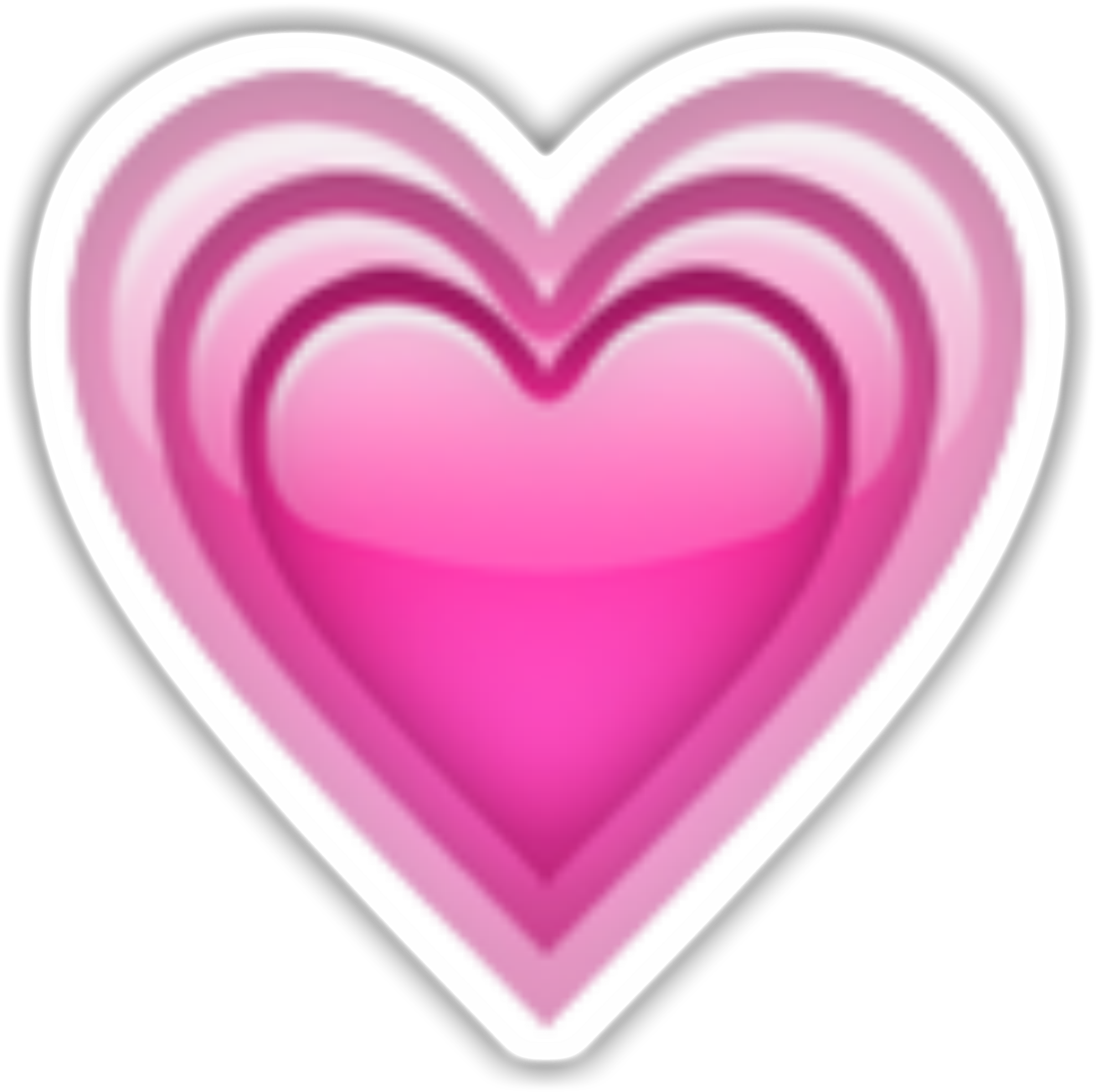 Pink Heart Emoji Transparent & Png Clipart Free Download (2000x2000), Png Download