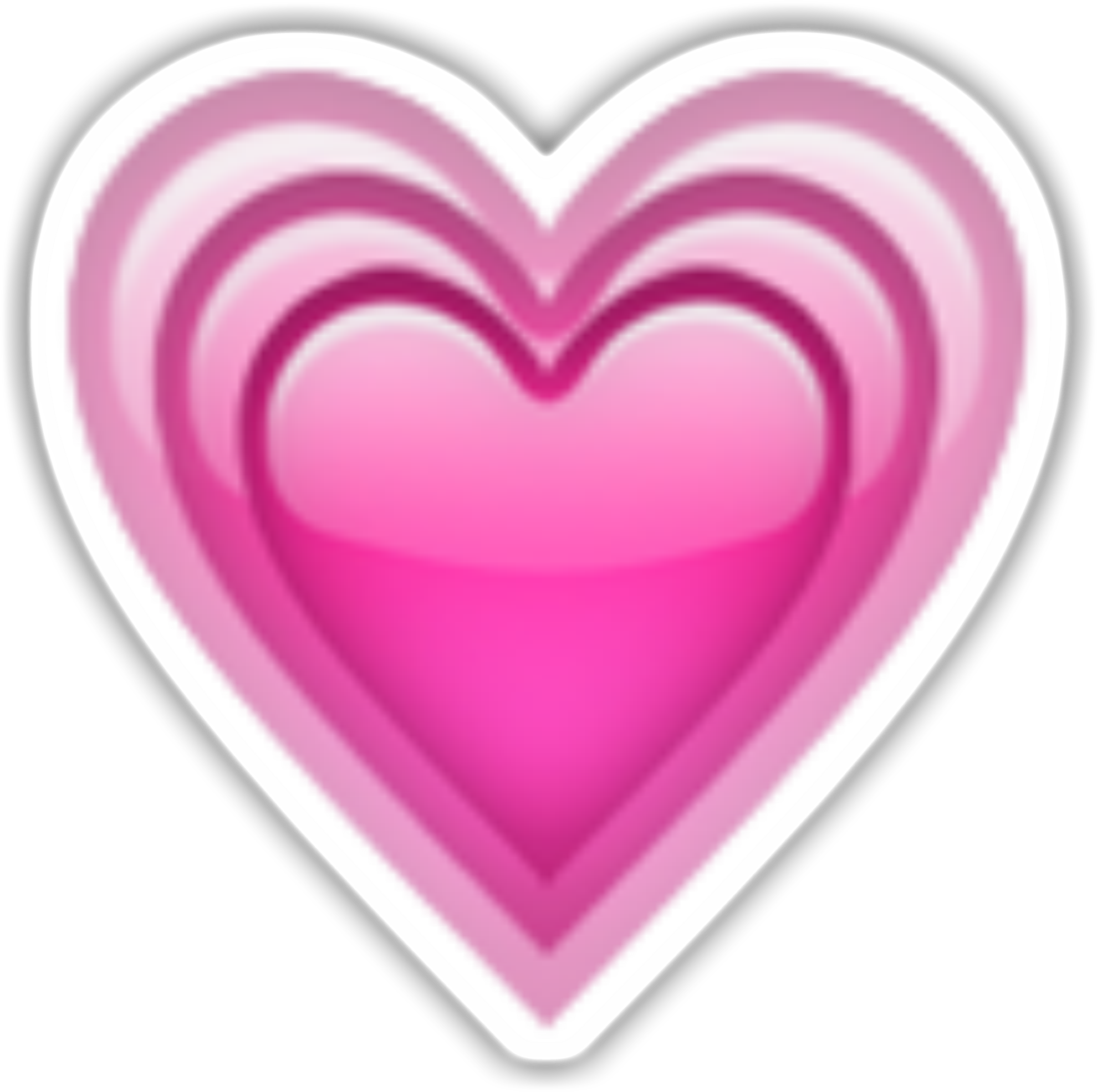 Pink Heart Emoji Transparent & Png Clipart Free Download Large Size