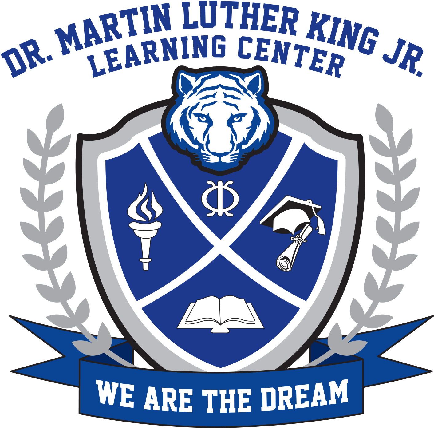 Martin Luther King Jr - Lincoln High School Tiger Clipart (1575x1500), Png Download