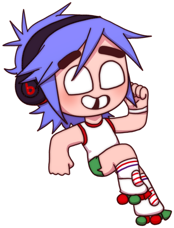 A Chibi Humility 2d For My Sidebar On My Fort - Cartoon Clipart (637x803), Png Download