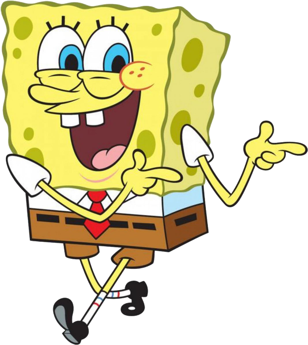 Spongebob Characters - Bob Esponja Png Clipart (1072x1200), Png Download
