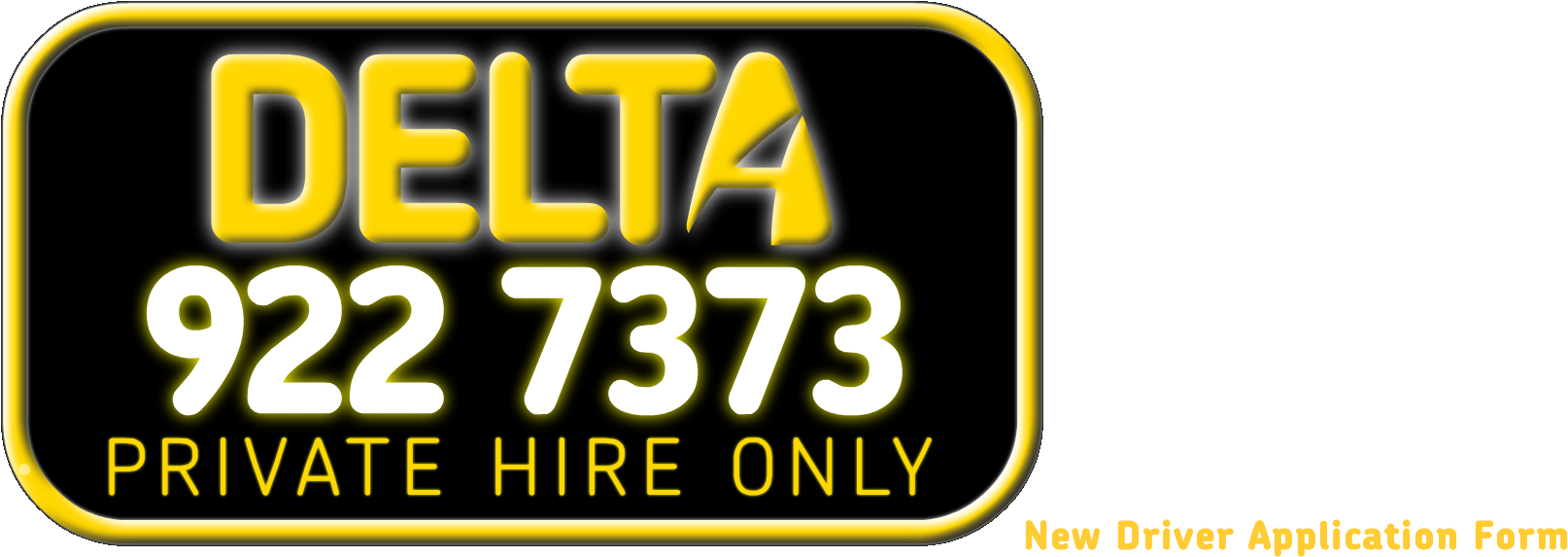 Delta Driver Logo - Delta Taxi Clipart (1650x604), Png Download