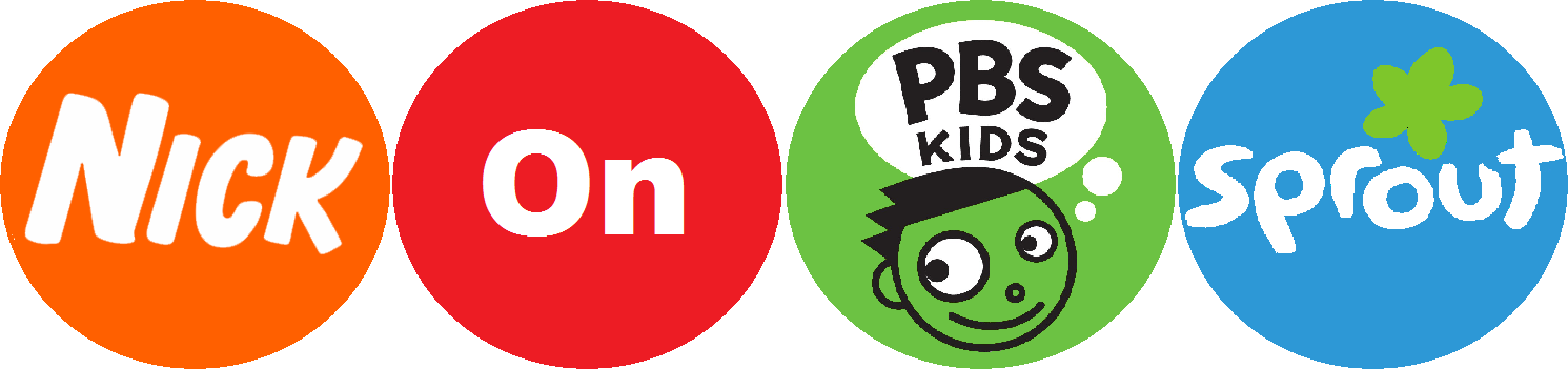 Pbs Kids Logo Png Wwwpixsharkcom Images Galleries - Nick On Pbs Kids Sprout Logo Clipart (1491x351), Png Download