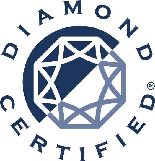 Delta Family Dentistry - Diamond Certified Logo Clipart (574x583), Png Download