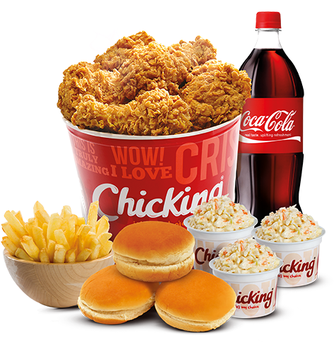 Bucket Combo @63 - Chicking Offers Uae Today Clipart (615x553), Png Download