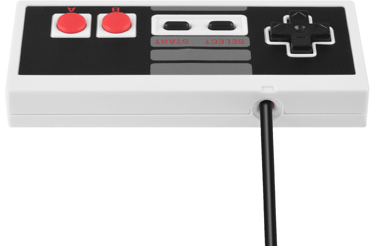 Nintendo Nes Classic Style Usb Controller (new) - Game Controller Clipart (1500x985), Png Download