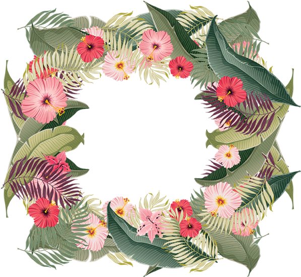 Floral Design Clipart (640x640), Png Download