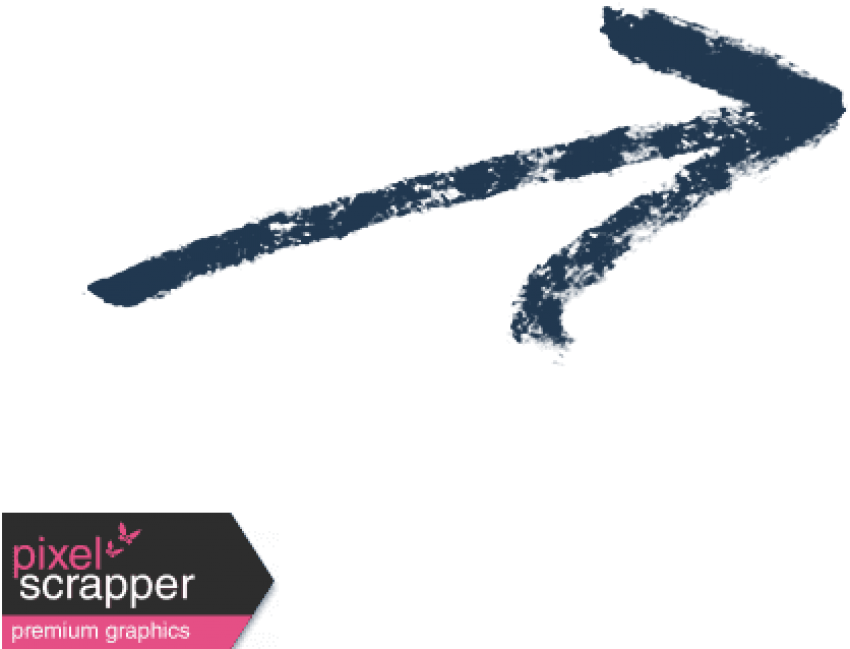 Free Png Download Marker Arrow Png Images Background - Felt Tip Arrows Clipart (850x649), Png Download