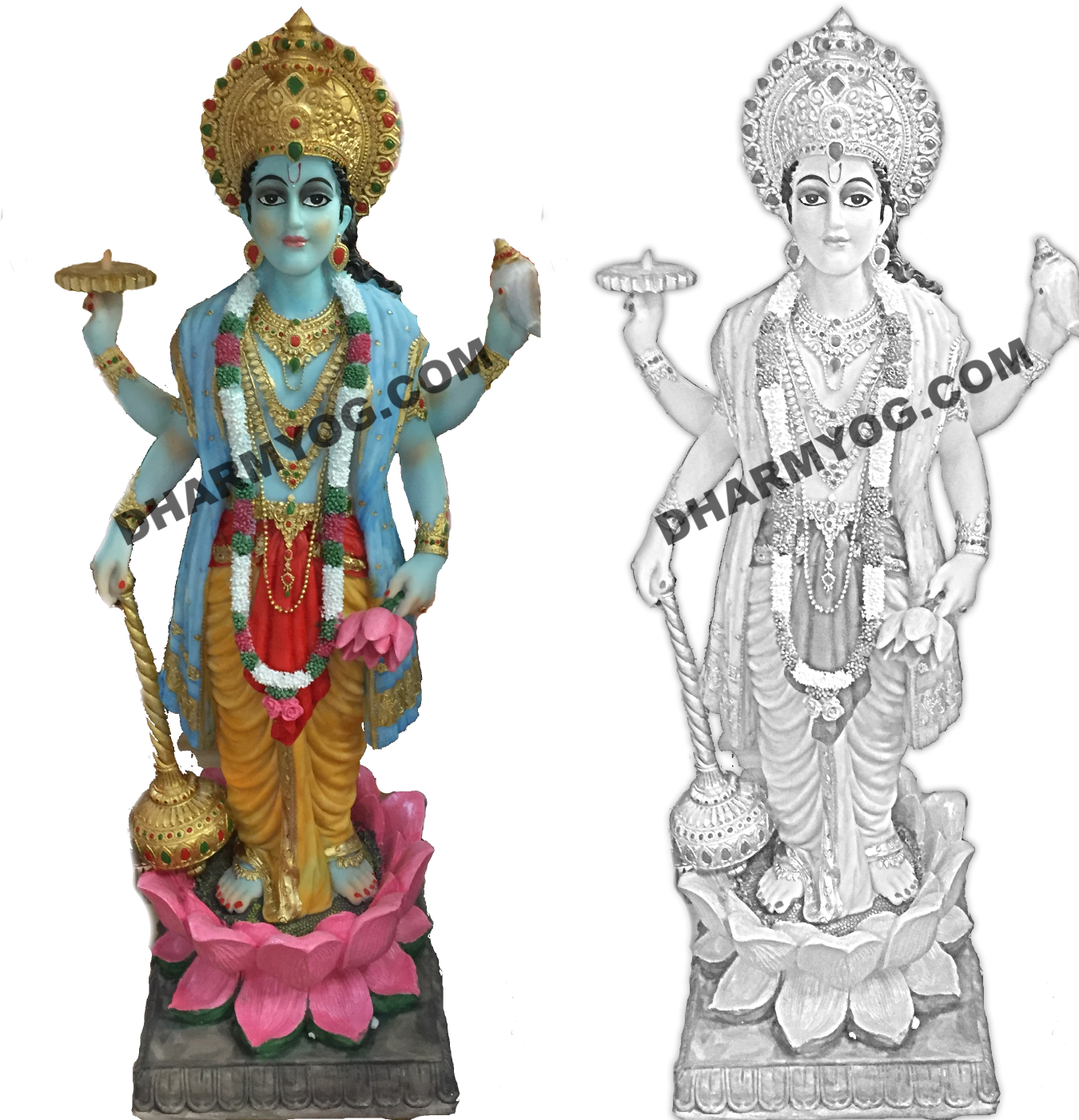 Looking At Cloning Through A Hindu Lens - Statue Clipart (1350x1401), Png Download