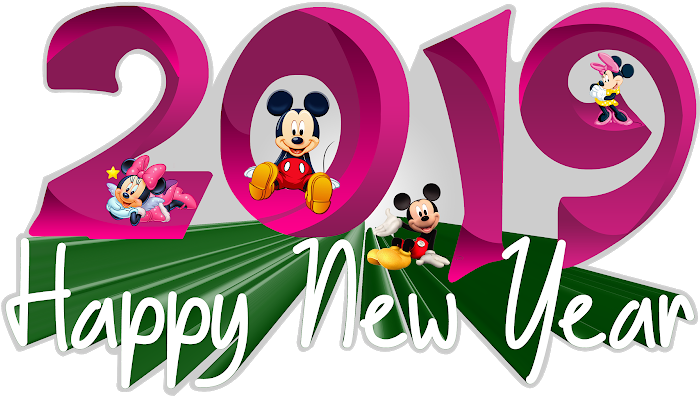 2019 Happy New Year Transparent Png Pictures - Happy New Year 2019 Psd Clipart (800x439), Png Download