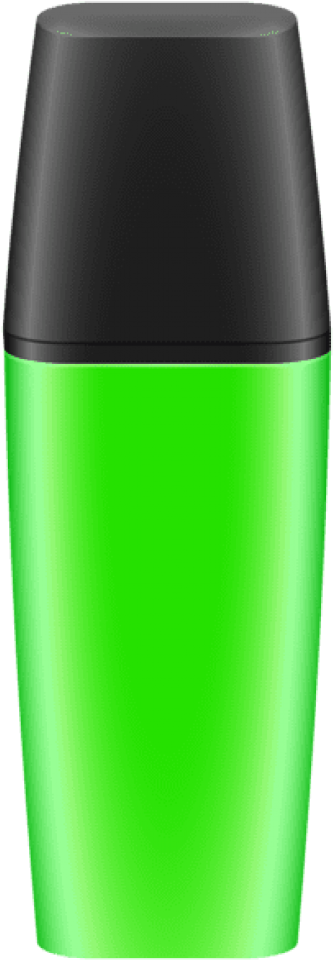 Free Png Neon Green Text Marker Png Images Transparent - Neon Green Marker Clipart (480x1399), Png Download