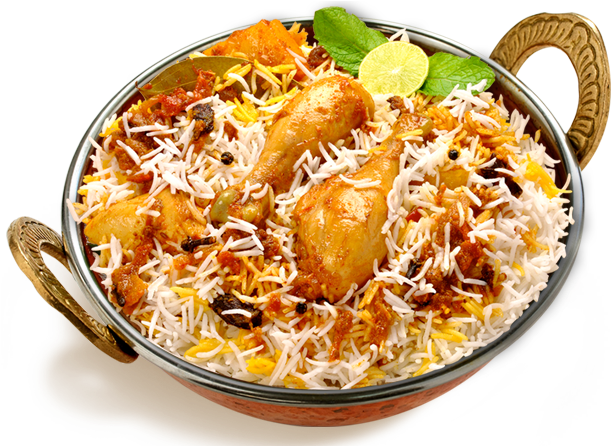 Chicken Dum Biryani Png Clipart (827x459), Png Download