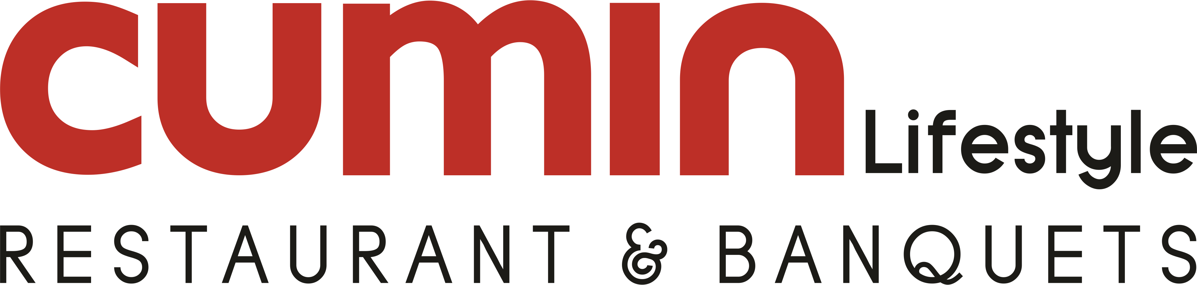 Cumin Restaurant Clipart (3851x917), Png Download