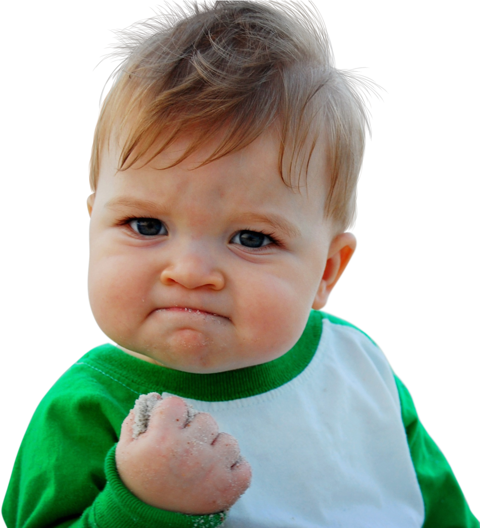 1024 X 1088 5 - Success Kid Png Clipart (1024x1088), Png Download