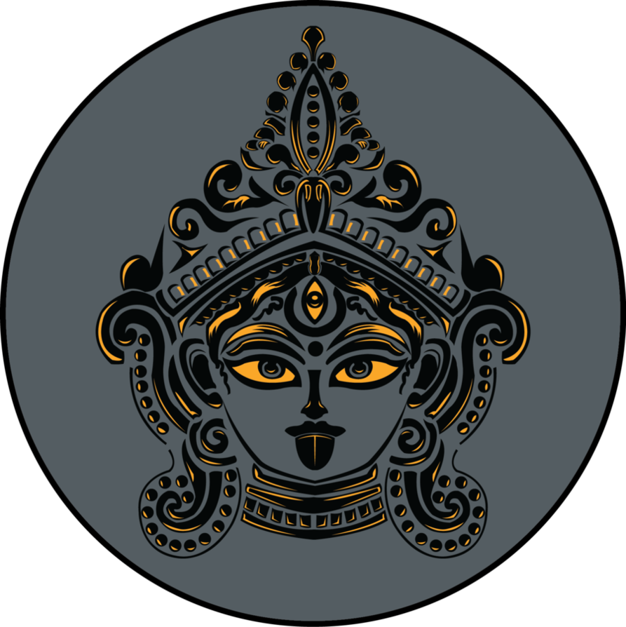 Maa Kali Face Png - Tatuaz Kali Yuga Clipart (893x894), Png Download