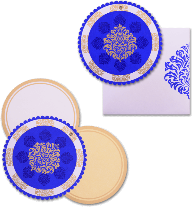 Hindu Wedding Cards - Circle Clipart (700x700), Png Download