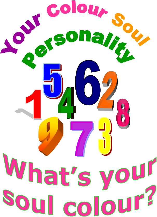 Color Numerology Clipart (604x832), Png Download