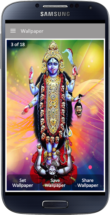 Maa - Maa Kali Wallpaper 4k Clipart (480x767), Png Download
