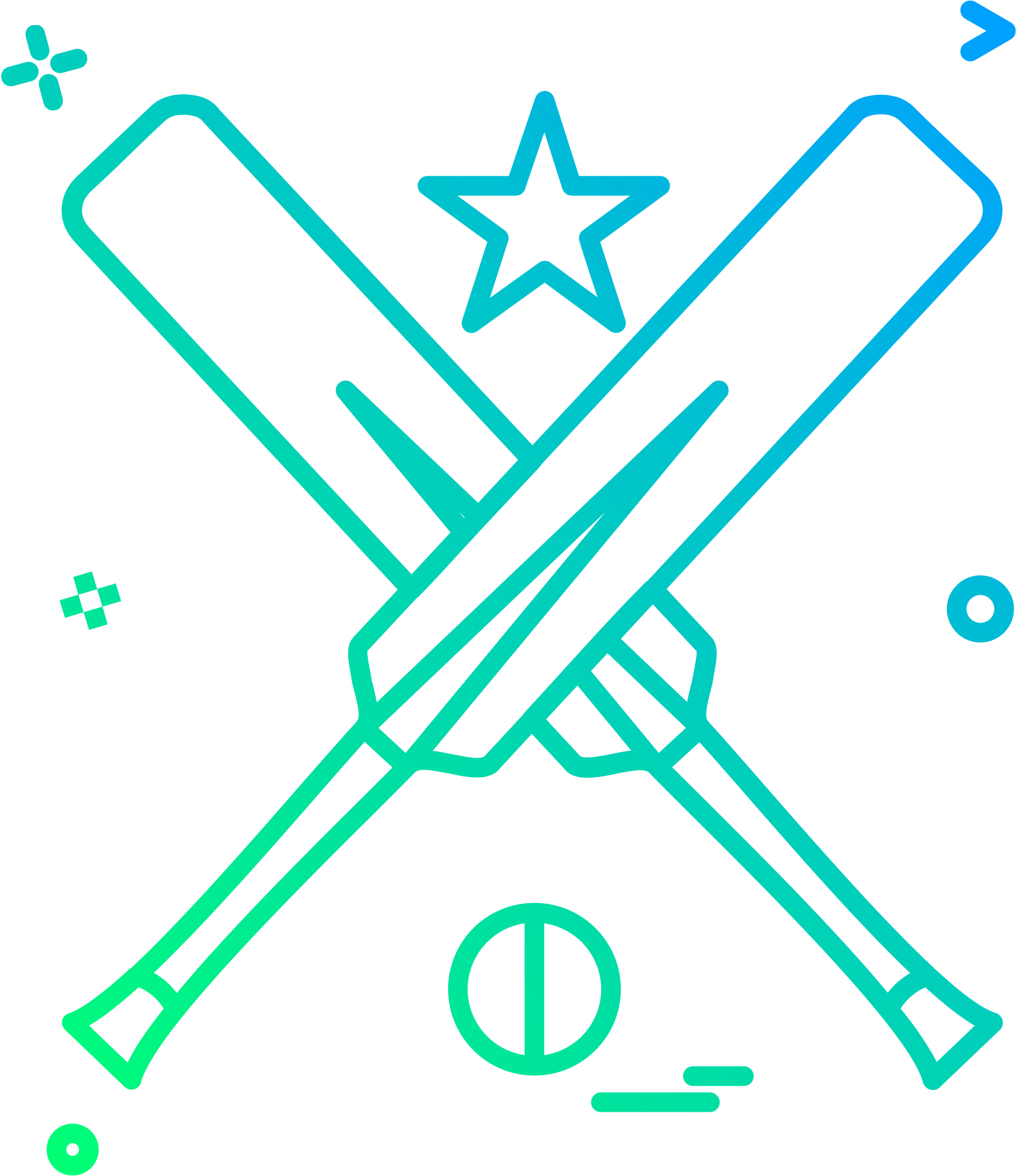 Download - Crescent Moon And Star Flag Clipart (2048x2048), Png Download