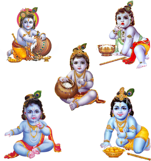 Shri Krishna Image, Shri Krishna Png Image, Shri Krishna Clipart (571x611), Png Download