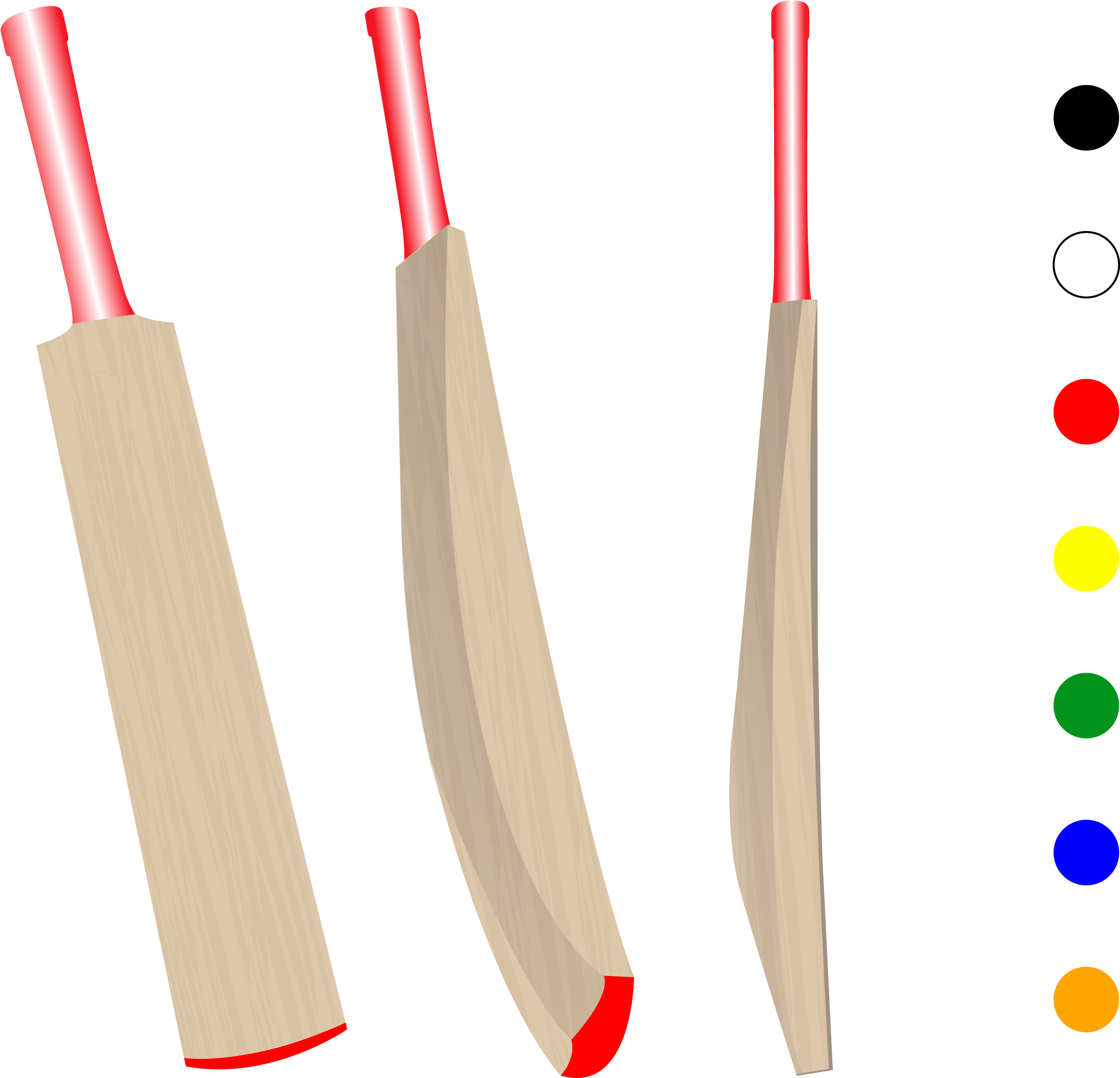 Configure Your Cricket Bat Clipart (2425x2333), Png Download
