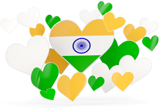 Illustration Of Flag Of India - Picsart Indian Flag Sticker Clipart (640x480), Png Download