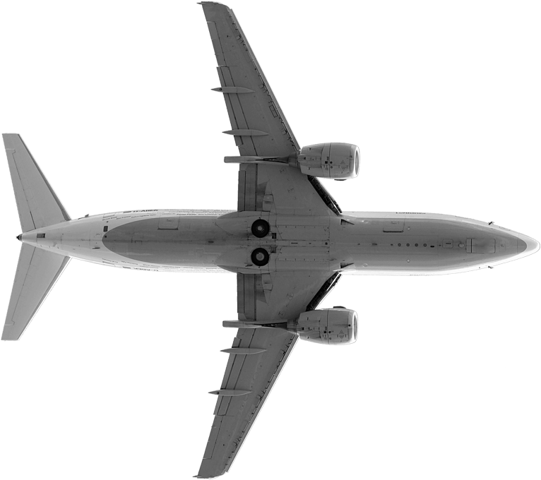 About Aery Aviation - Plane From Bottom Png Clipart (800x710), Png Download