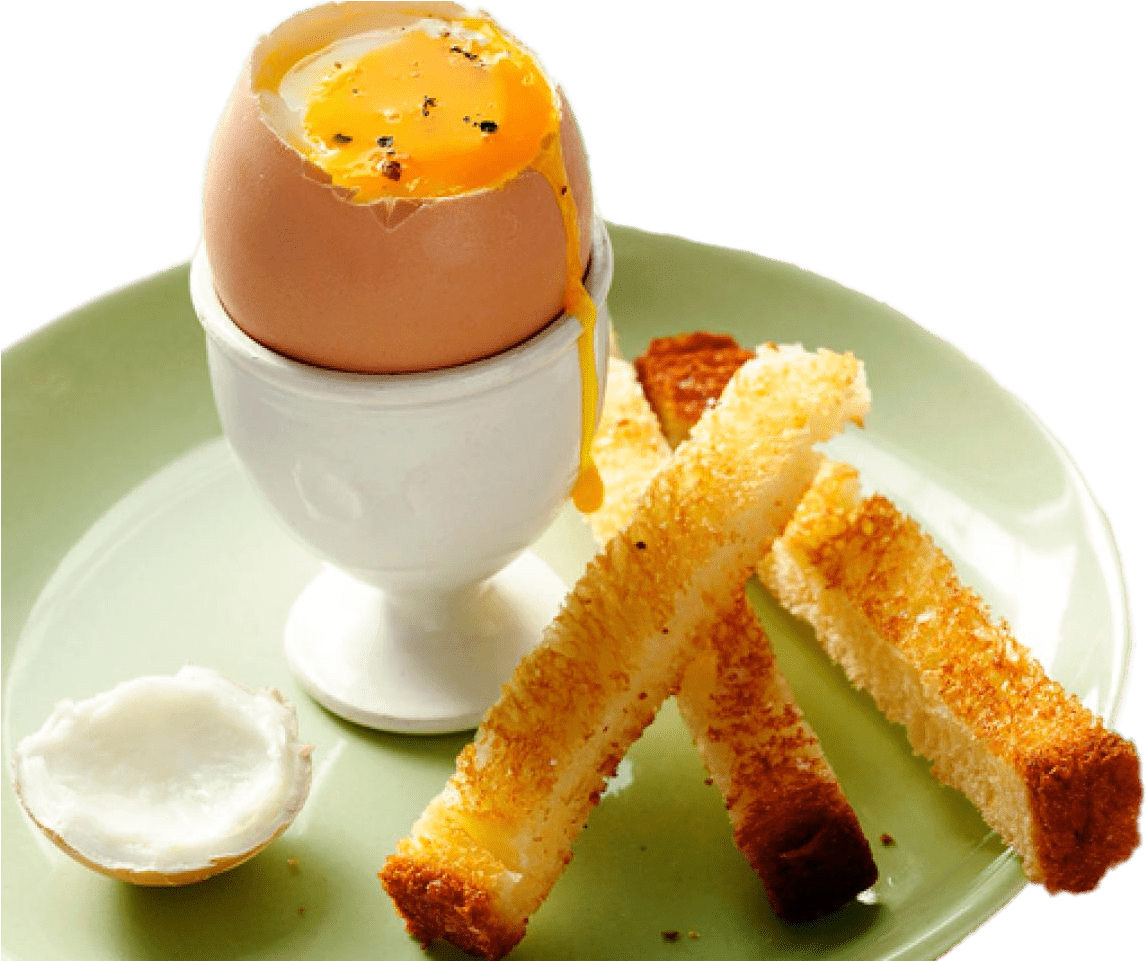 Soft Boiled Egg With Soldiers - Soft Boiled Egg Png Clipart (1280x960), Png Download