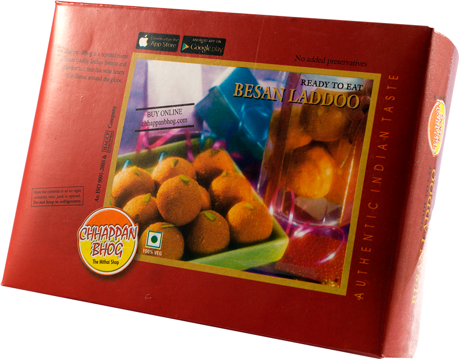 Indian Besan Ladoo - Chhappan Bhog Ladoo Clipart (1000x1000), Png Download