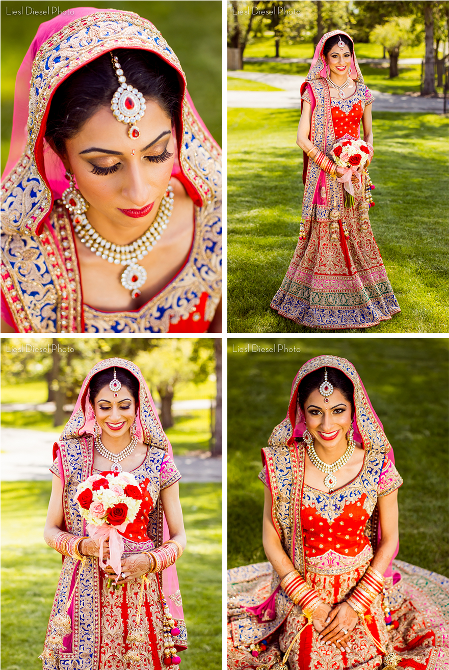 Indian Bridal Portrait Bride Red Rose Bouquet White Clipart (900x1334), Png Download