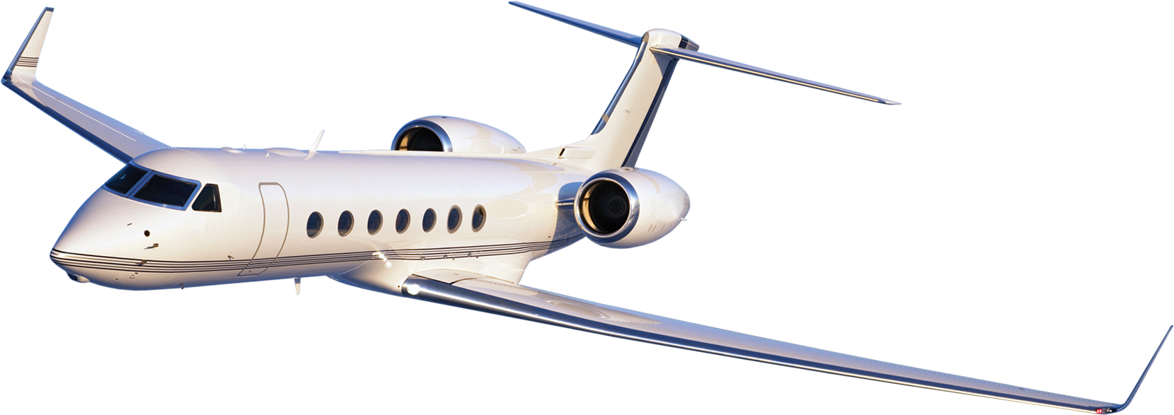 We Provide Excellent Service For People And Businesses - Private Jet Plane Png Clipart (1659x587), Png Download