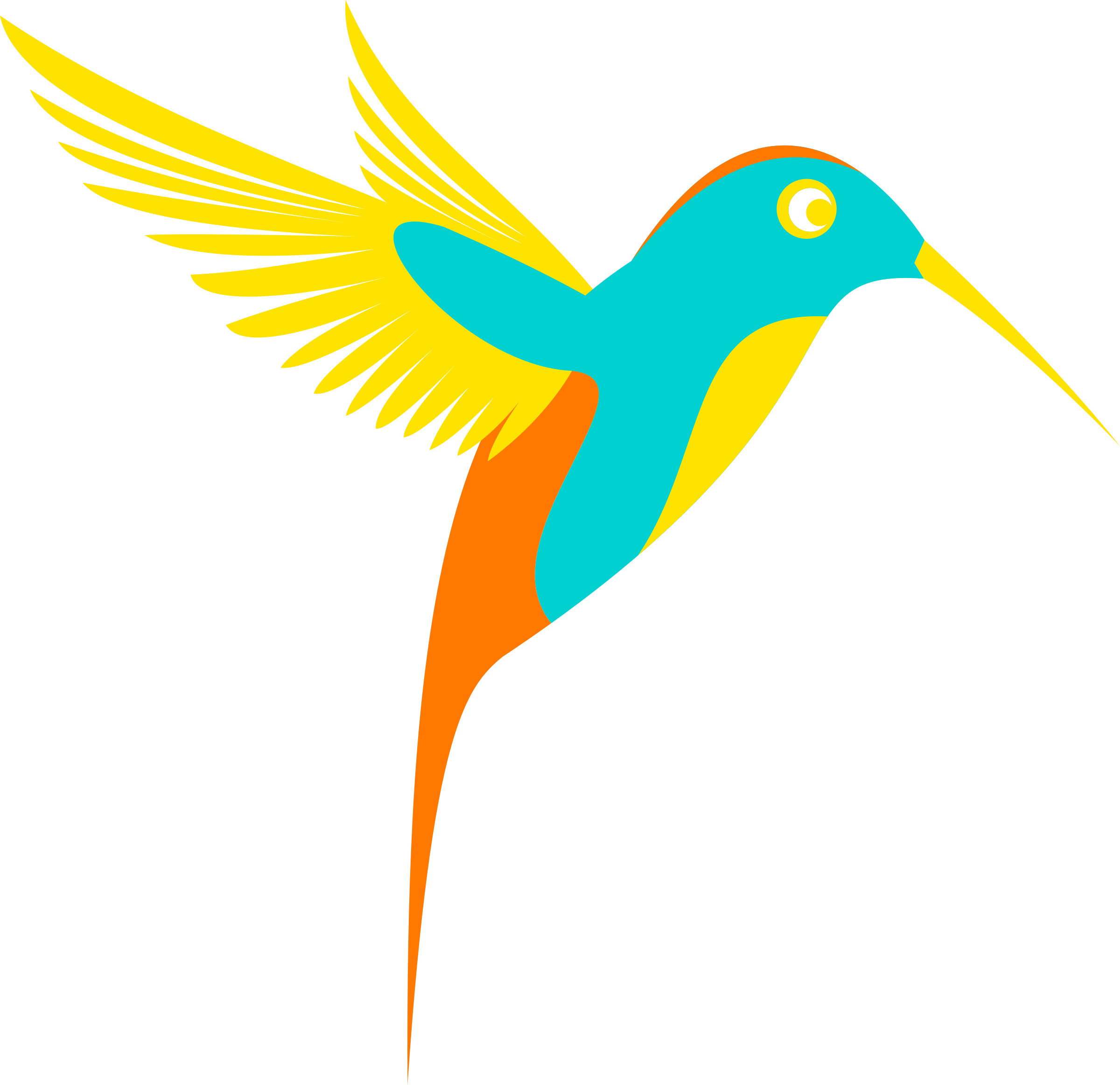 Clipart Colibri Birds - Clipart Images Of Birds - Png Download (2400x2326), Png Download