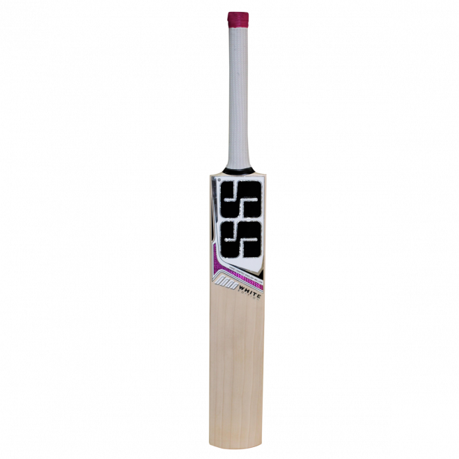 Ss White Edition Marron English Willow Cricket Bat Clipart (657x657), Png Download