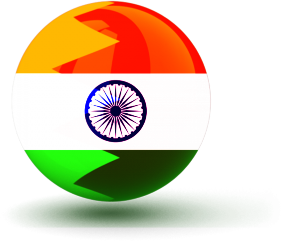Abstract Indian Flag Background Design Flag Of India - Flag Of India Clipart (700x700), Png Download