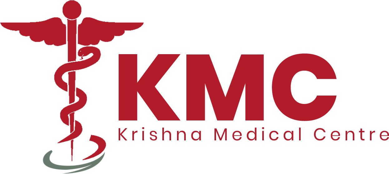 Krishna Medical Center - Kmc Logo Design Clipart (1400x790), Png Download