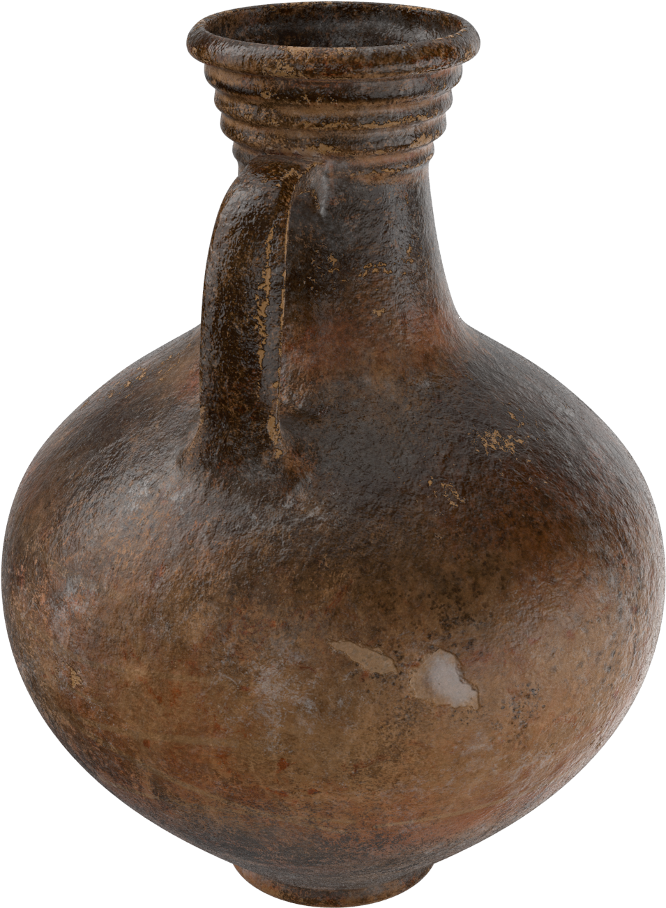 Ceramic Wine Jug - Earthenware Clipart (2048x2048), Png Download