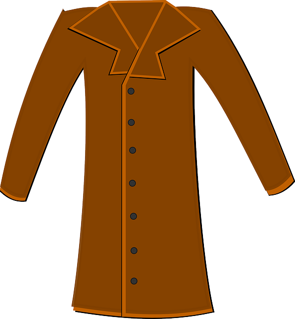 Cut The Coat According To The Cloth - Overcoat Clip Art - Png Download (593x640), Png Download