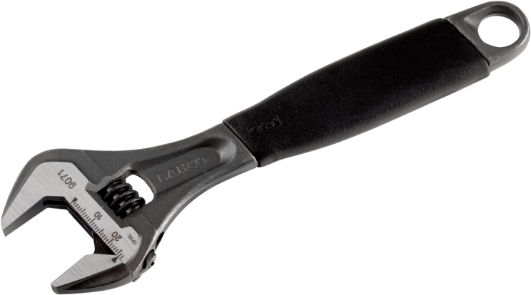 Adjustable Spanner Transparent Image - Bahco 9029 Clipart (800x600), Png Download