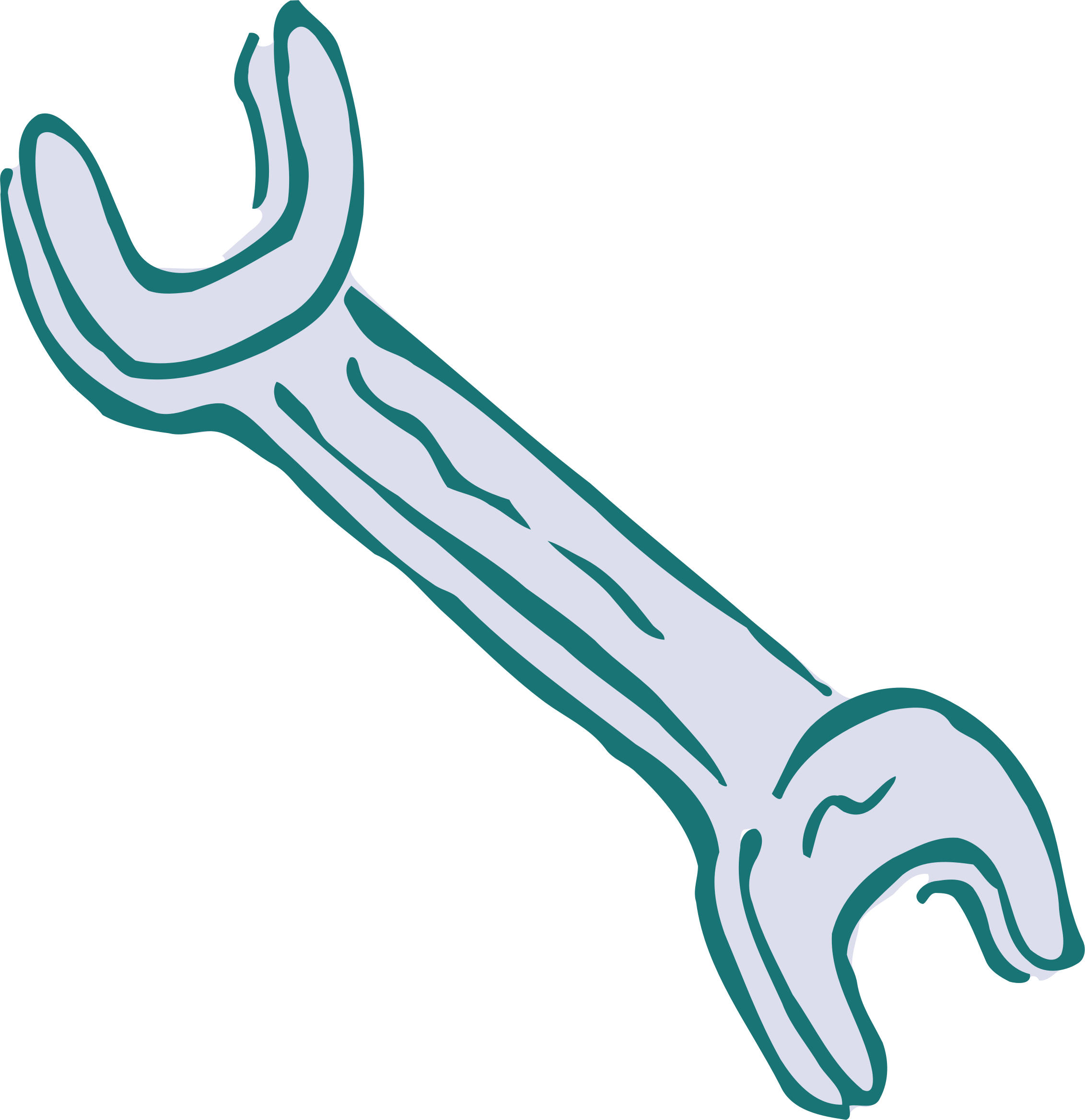 This Free Icons Png Design Of Roughly Drawn Spanner Clipart (2263x2338), Png Download
