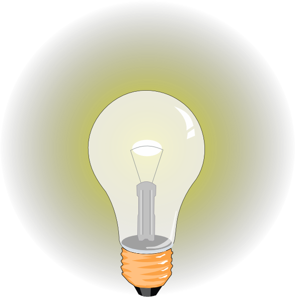 Light Bulb Gif Png Clipart (600x600), Png Download