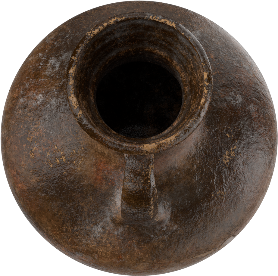 Ceramic Wine Jug Top - Artifact Clipart (2048x2048), Png Download