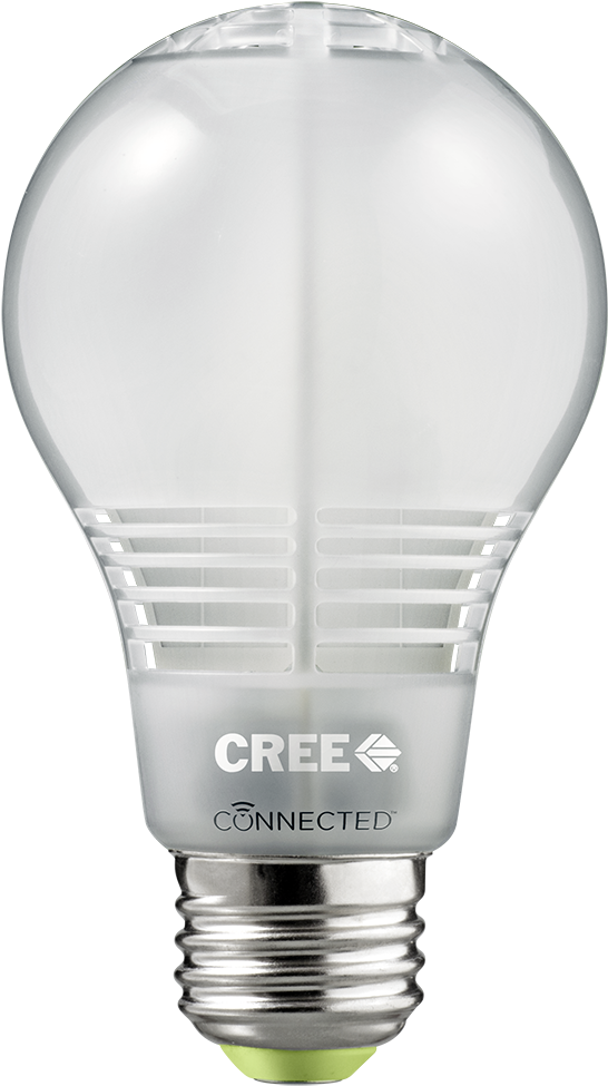 Cree Connected 60w Replacement Led Bulb - Cree Led Bulbs Clipart (1000x1000), Png Download