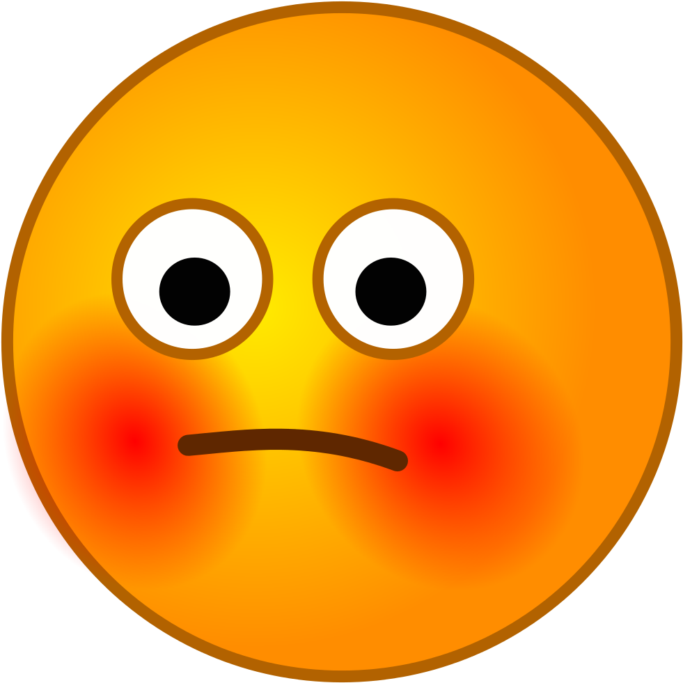 Embarrassed Smiley Png , Png Download - Imagenes De Emojis De Verguenza
