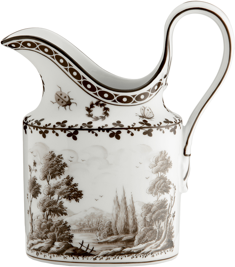 Milk Jug Paesaggi Moro - Vase Clipart (1412x1022), Png Download