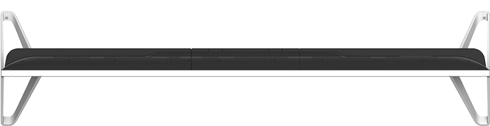 *the - Outdoor Bench Clipart (1000x640), Png Download