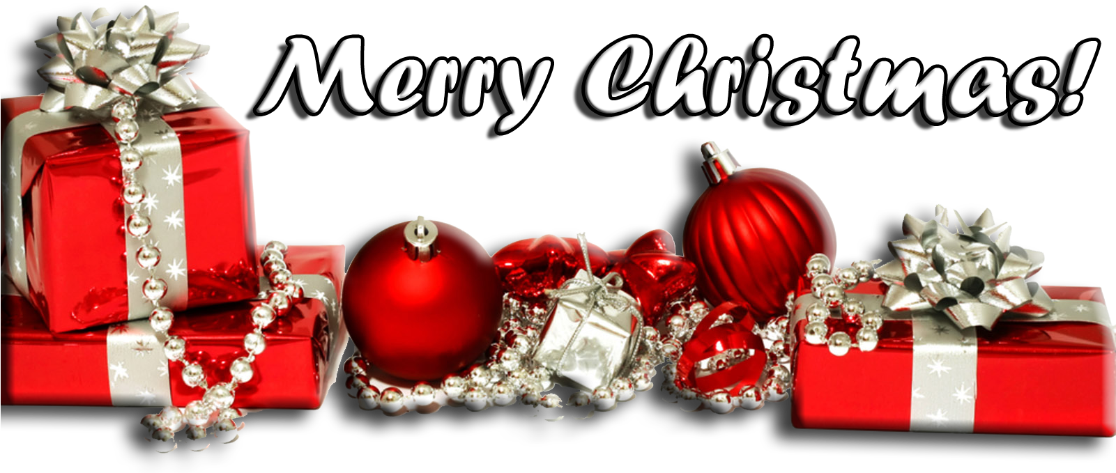 Merry Christmas Hd Images 1 - Christmas Wallpaper Red And White Clipart (1600x900), Png Download